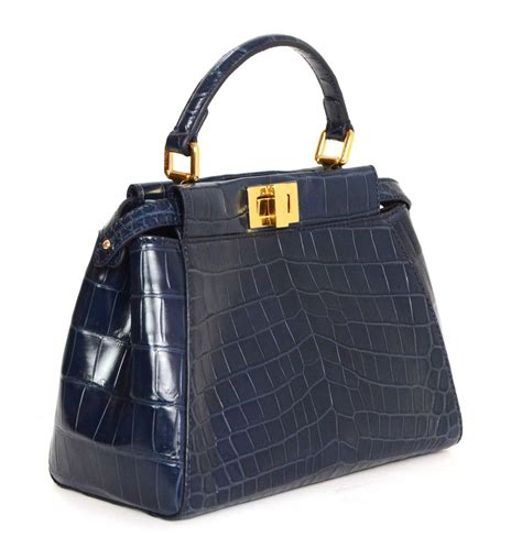 fendi pickaboo|fendi peekaboo crocodile.